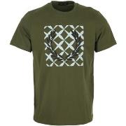 T-shirt Fred Perry Cross Stitch Printed T-Shirt