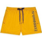 Maillots de bain enfant Freegun Boardshort court garçon avec ceinture ...