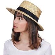 Chapeau Chapeau-Tendance Canotier paille YANIS