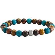 Bracelets Jourdan Bracelet homme Jazzy perles multicolores