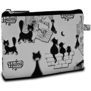 Trousse Royal Tapisserie Petite trousse plate Les chats de Dubout