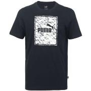 T-shirt Puma TEE SHIRT NOIR - Noir - M