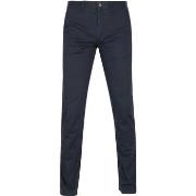 Pantalon Suitable Chino Sartre Bleu Foncé