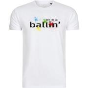T-shirt Ballin Est. 2013 Paint Splatter Tee