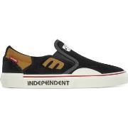 Chaussures de Skate Etnies MARANA SLIP X INDY BLACK BROWN