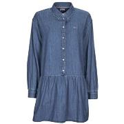 Robe courte Tommy Jeans TJW CHAMBRAY SHIRT DRESS