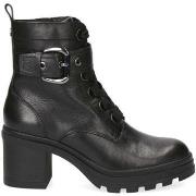 Bottines Caprice Black Casual Leather Booties