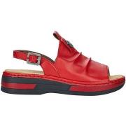 Sandales Rieker rosso casual open sandals