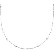 Collier Brillaxis Collier argent rhodié cinq oxydes