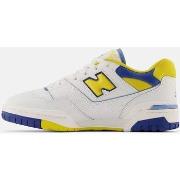 Baskets New Balance BB550 NCG-WHITE/YELLOW/BLUE