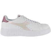 Baskets Diadora 101.178338 01 C3113 White/Pink lady