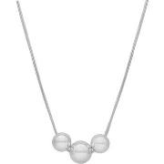 Collier Orusbijoux Collier Argent Triples Chaines Serpentine 3 Pendent...