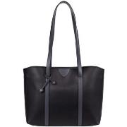 Sac a main Hexagona Sac porté épaule Ref 51079 Noir/Gris 34.5*25*13