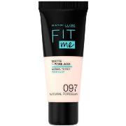 Fonds de teint &amp; Bases Maybelline New York Fit Me! Foundation Matt...