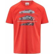 T-shirt Kappa T-Shirt Argla BWT Alpine F1 Team 2023 Rouge