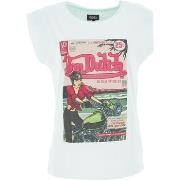 T-shirt Von Dutch Vd tee shirt mc effet use et print devant