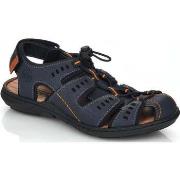 Sandales Rieker blue casual part-open sandals