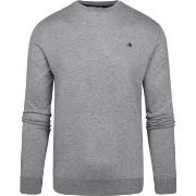 Sweat-shirt Scotch &amp; Soda Pull-over Gris Chiné