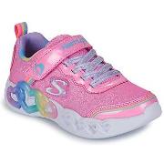 Baskets basses enfant Skechers INFINITE HEART LIGHTS