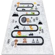 Tapis Rugsx Tapis lavable JUNIOR 51490.802 animaux, rues pour 80x150 c...