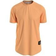 T-shirt Calvin Klein Jeans T shirt homme Ref 60222 SFX Orange