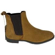 Boots Chevignon - Bottines en daim - camel