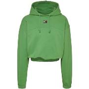Sweat-shirt Tommy Jeans Sweat a capuche Ref 60535 LY3 Vert