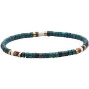 Bracelets Sixtystones Bracelet Perles Heishi 4 Mm Turquoise -Medium-18...