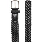 Ceinture Pullin Ceinture Strech cuir BLACK