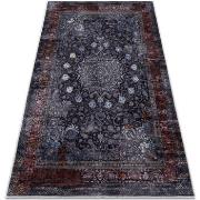 Tapis Rugsx Tapis lavable MIRO 51600.810 Rosette, cadre antidà120x170 ...