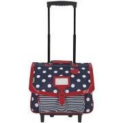 Cartable Tann's Cartable Trolley Charlotte Ref 42217 Bleu 3