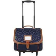 Cartable Tann's Cartable Trolley Pablo Ref 42235 Bleu 38*29*15 cm