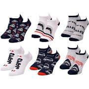 Chaussettes enfant Jaws Pack de 6 Paires SNEAKER 5387