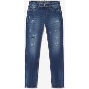 Jeans Le Temps des Cerises Nicolay 700/11 adjusted jeans destroy bleu