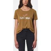 T-shirt Kaporal - T-shirt col rond - marron