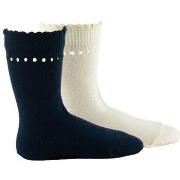 Chaussettes enfant Kindy Lot de 2 paires de socquettes bébé en coton M...