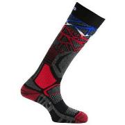 Chaussettes Thyo Mi-bas Ski tricot 3D en laine et soie haute performan...