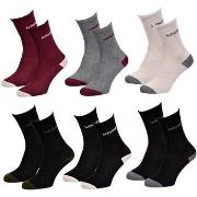 Chaussettes Infinitif Pack de 6 Paires Talon Couleur