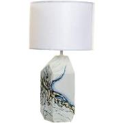 Lampes à poser Item International Lampe motif abstrait en céramique ab...