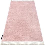 Tapis Rugsx Tapis BERBER 9000 rose Franges berbère marocain 120x170 cm