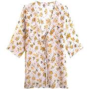 Pyjamas / Chemises de nuit Brigitte Bardot Kimono blanc Convenance