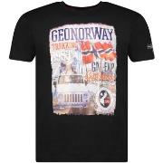 T-shirt Geographical Norway SW1959HGNO-BLACK