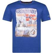 T-shirt Geographical Norway SW1959HGNO-ROYAL BLUE