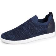 Baskets Isotoner Baskets Confort Femme Slip-on Marine