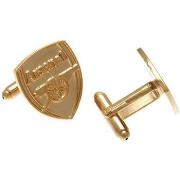Boutons de manchettes Arsenal Fc Gold Plated