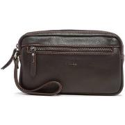 Sacoche Etrier Pochette homme Foulonné cuir FOULONNE 104-EFOU721S