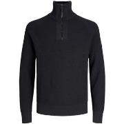 Pull Jack &amp; Jones 12240621 FILO HALF ZIP-BLACK