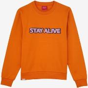 Sweat-shirt Oxbow Sweat floqué wording P2SHEEKY