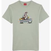 T-shirt Oxbow Tee-shirt manches courtes imprimé P2TECHAK