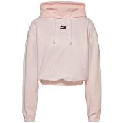 Sweat-shirt Tommy Jeans Sweat a capuche Ref 60873 TJ9 Rose